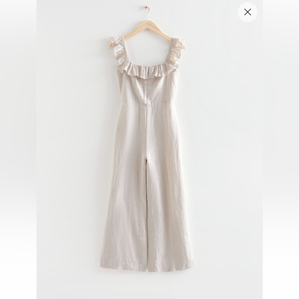 & Other Stories Linen jumpsuit
